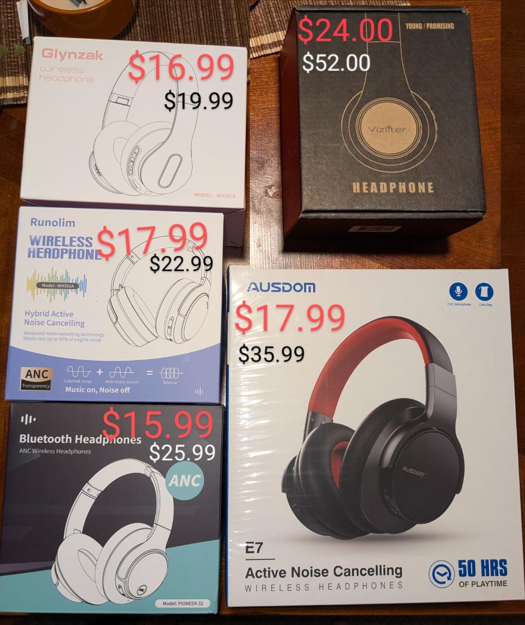 RUNOLIM ANC Headphones customer photo 1