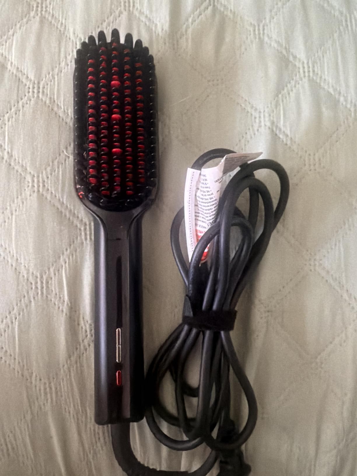 TYMO Hair Straightener Brush - Ionic Plus Straightening Brush for Women customer photo 1