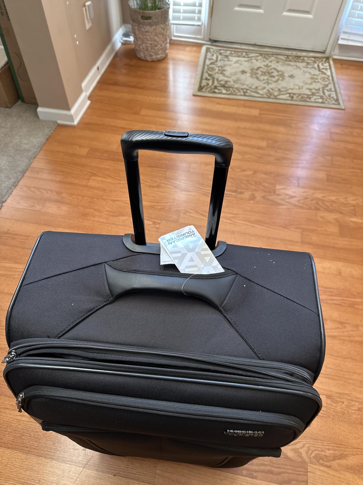 American Tourister 4 KIX 2.0 Expandable Softside Luggage with Spinner Wheels, 24 SPINNER, BLACK customer photo 2