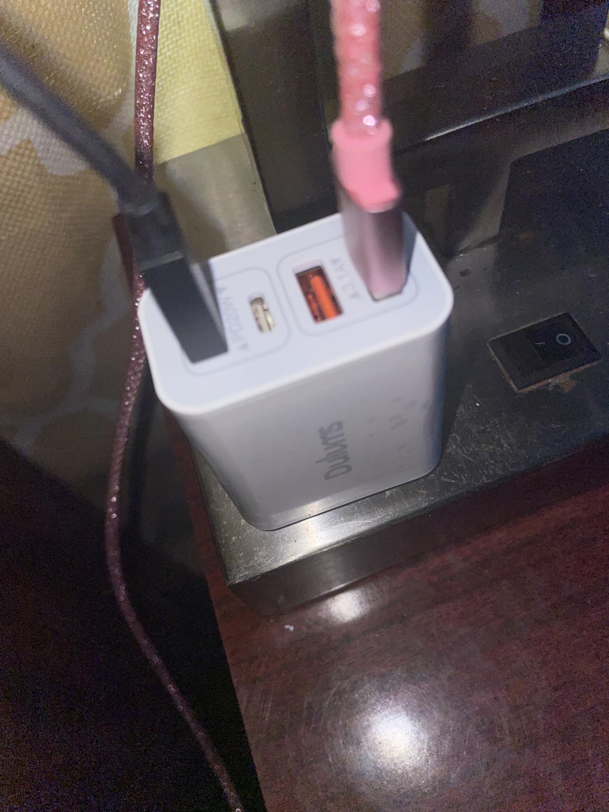 [2-Pack] 40W USB C Charger Cube Fast Charging Block Multiport Wall Plug customer photo 1