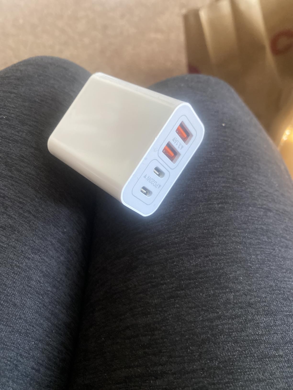 [2-Pack] 40W USB C Charger Cube Fast Charging Block Multiport Wall Plug customer photo 2