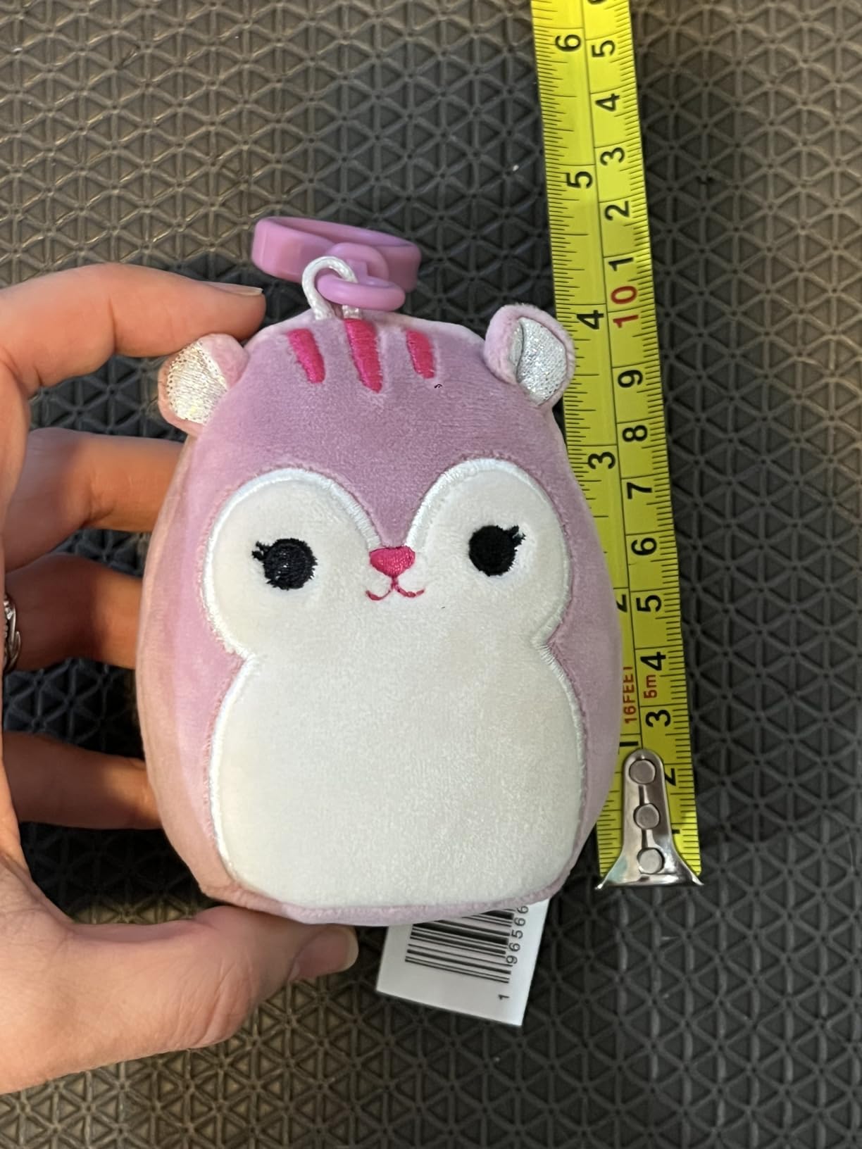 Squishmallows Original 3.5-Inch Clip-On Plush 5-Pack - Ultrasoft Official Jazwares Plush - Amazon Exclusive customer photo 1