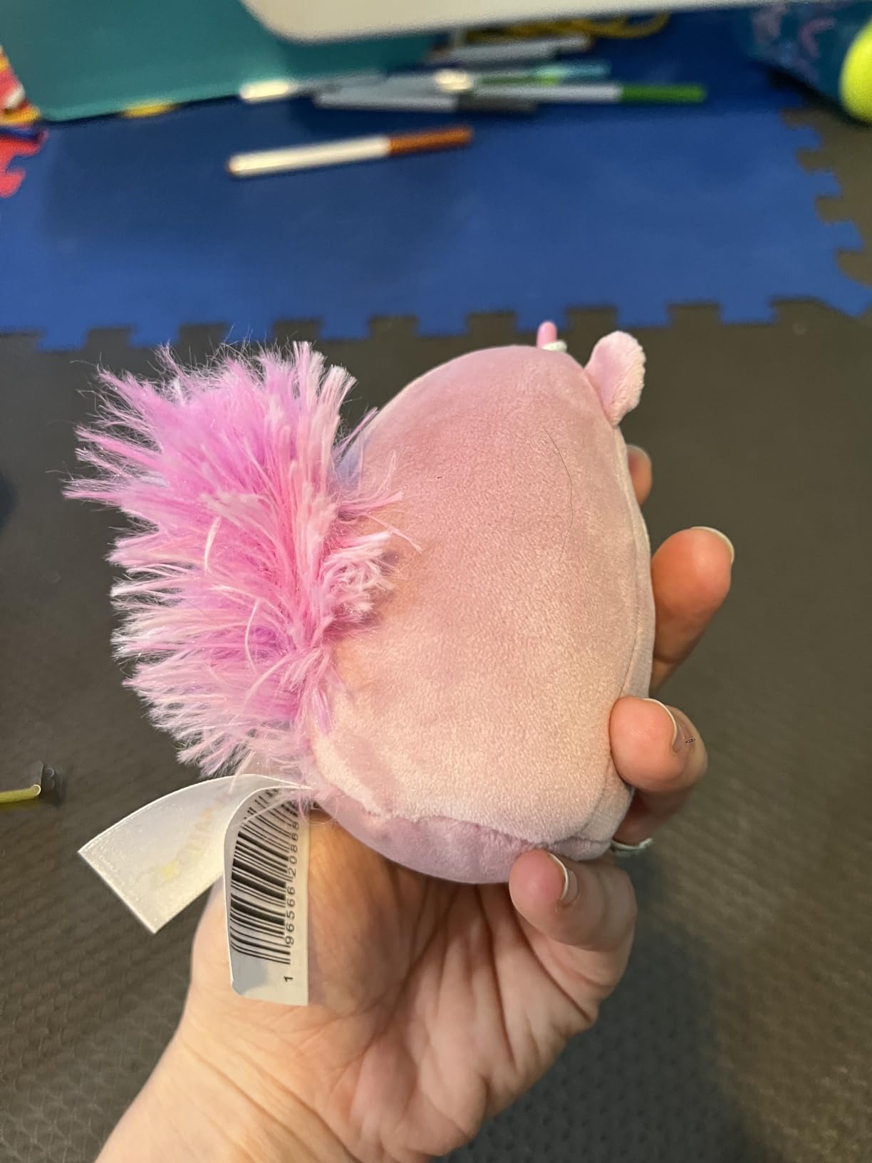 Squishmallows Original 3.5-Inch Clip-On Plush 5-Pack - Ultrasoft Official Jazwares Plush - Amazon Exclusive customer photo 2