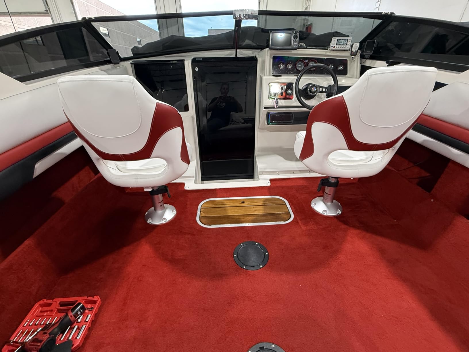 Boat Seat Pedestal Aluminum Adjustable Height Locking Base customer photo 1