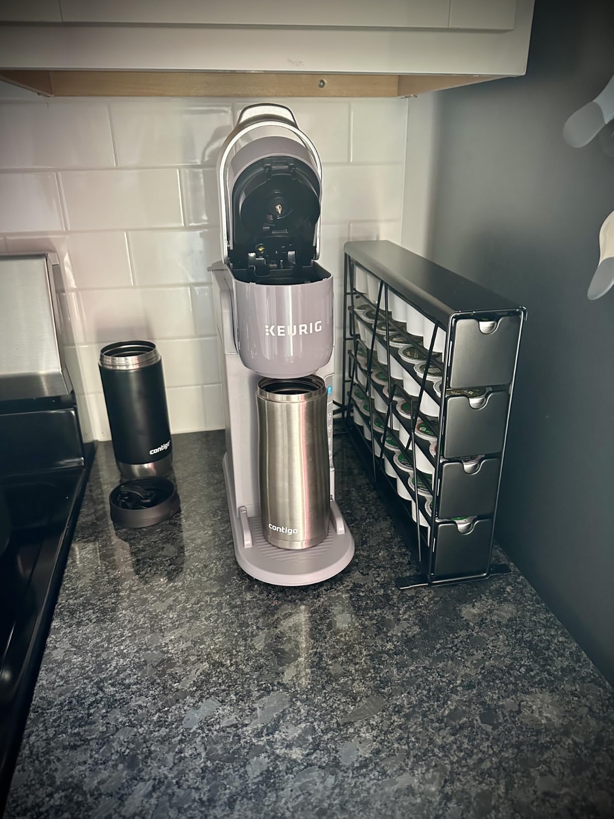 Keurig K-Iced Coffee Maker, Single Serve K-Cup Pod Iced Coffee Maker, With Hot and Cold Coffee Capabilities, Brews Any K-Cup Pod, Gray customer photo 2