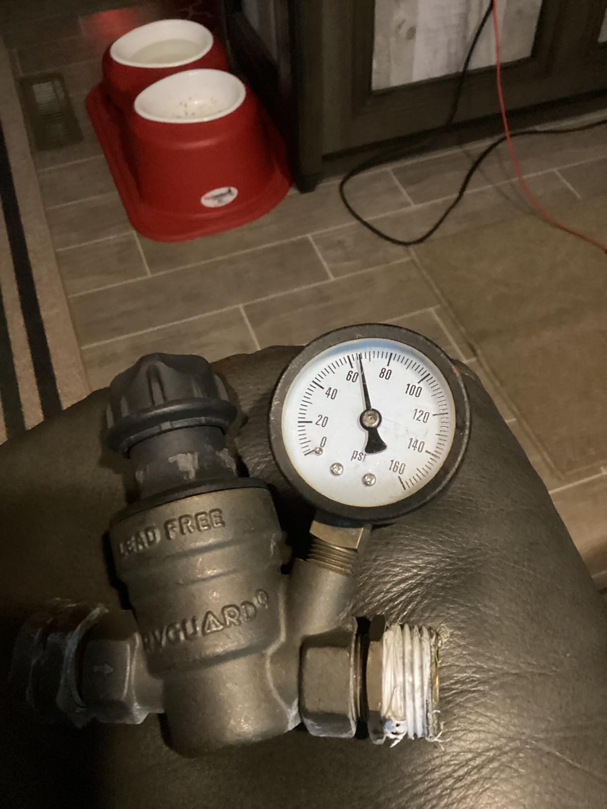 RVGUARD RV Water Pressure Regulator Valve With Adjustable Knob customer photo 1