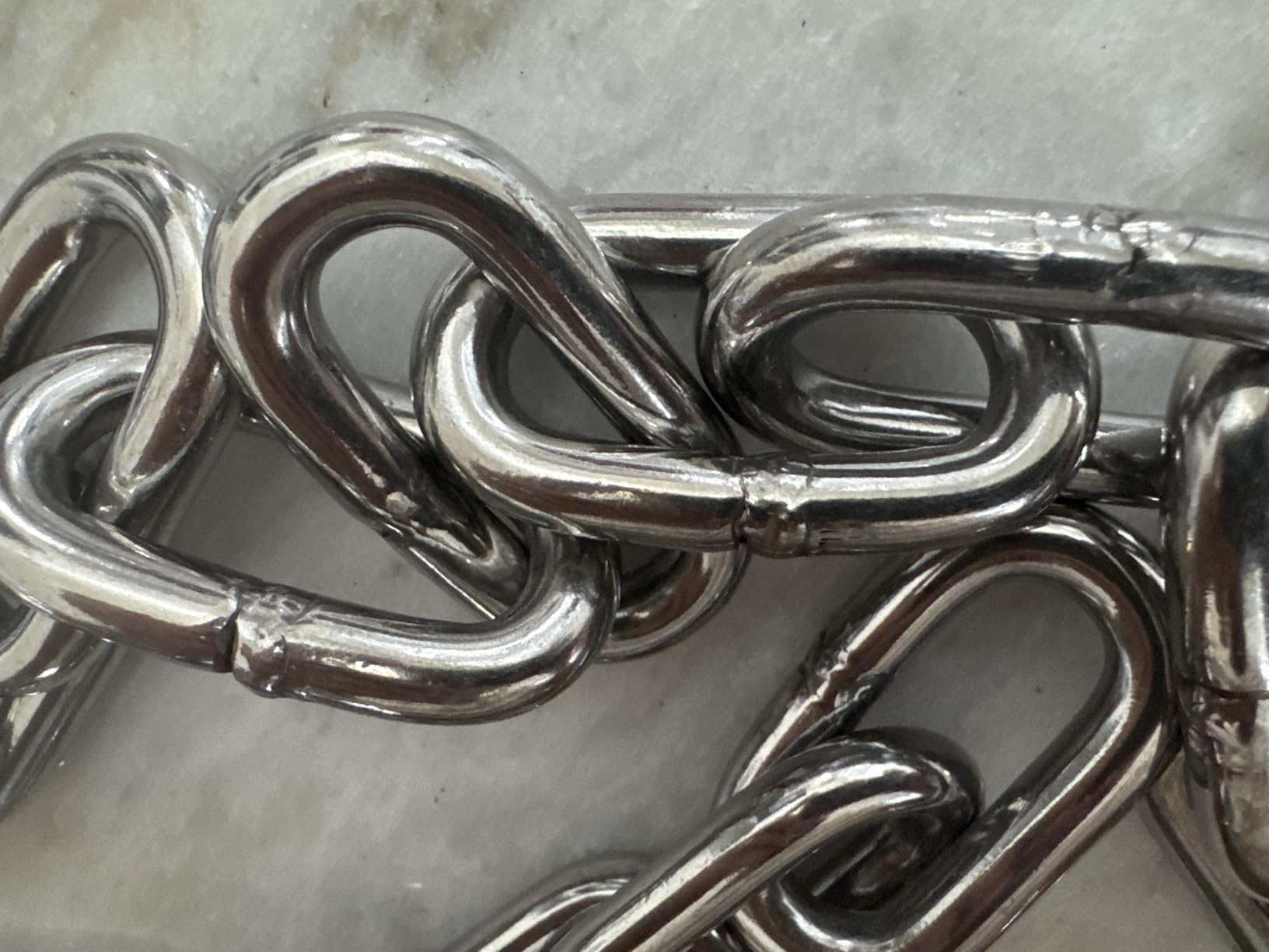 itayak Boat Anchor Chain, 316 Stainless Steel Marine Grade Anchor Lead Chain with Dual 5/16 Inch Lock Ring Shackles for Boats, Works with Different Anchors customer photo 2