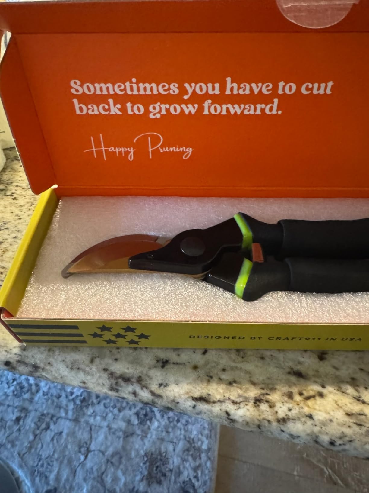 Ultra Sharp Japanese Steel Pruning Shears - Cuts 3X Easier, Weak Hand Arthritis Clippers, Rust-Resistant Titanium Coated Pruner, Effortlessly Cuts 3/4 Inch customer photo 1