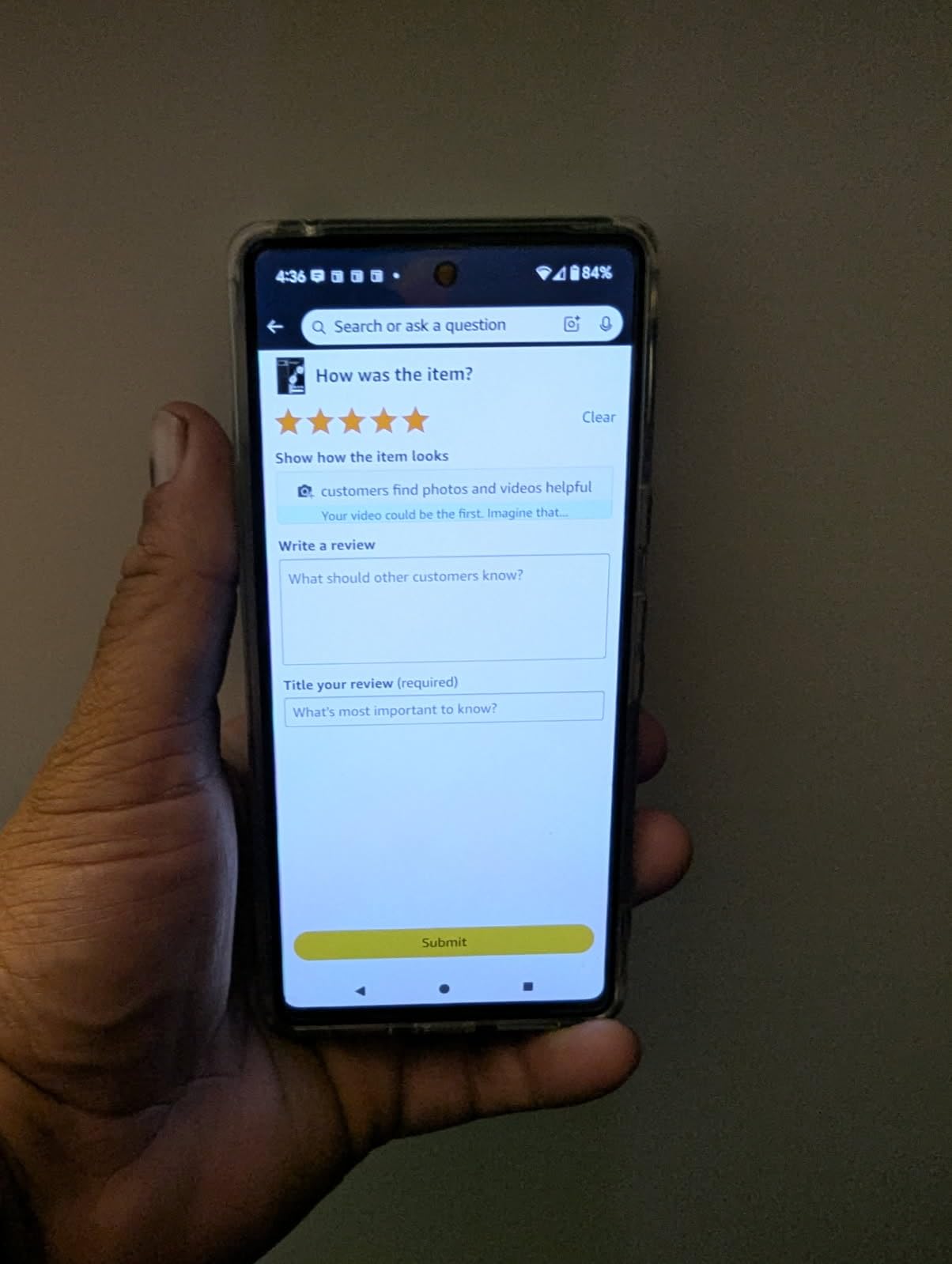 Google Pixel 7 customer photo 2