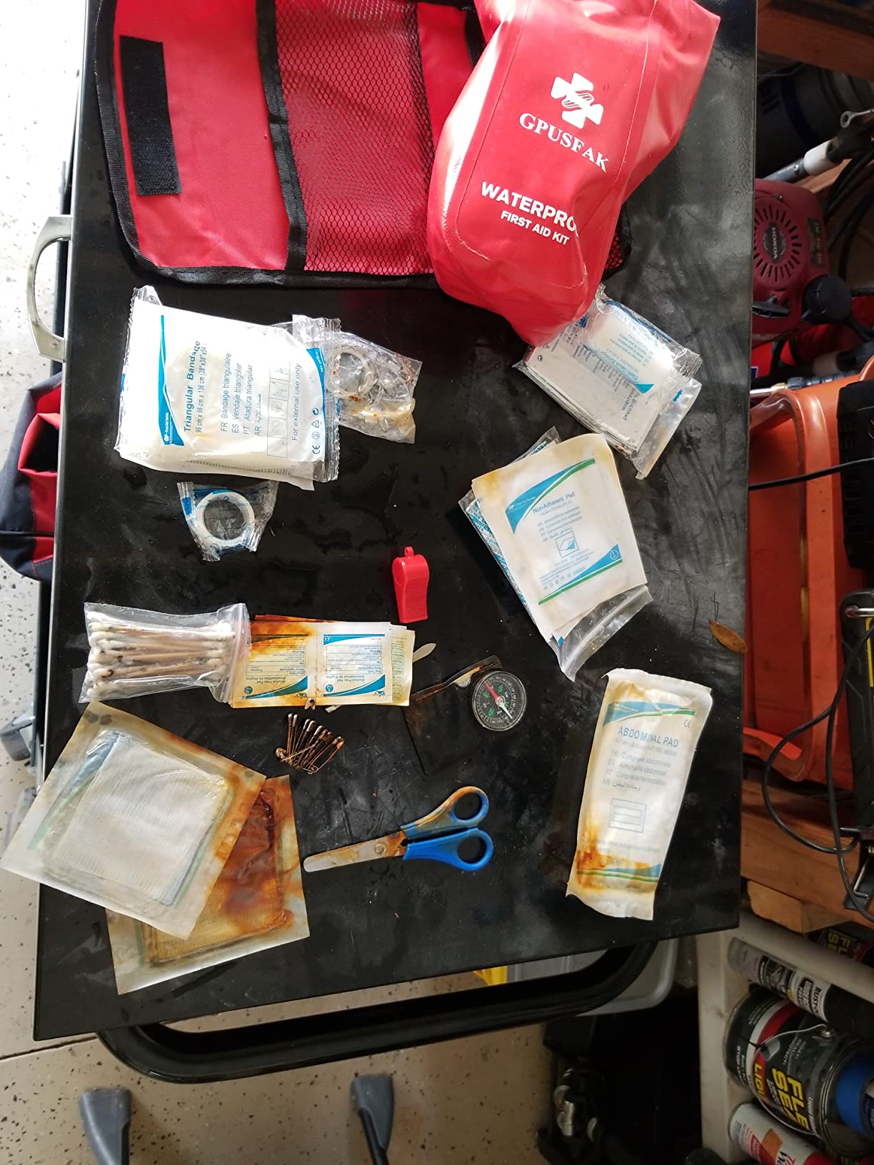 Waterproof First Aid Kit Boat Emergency Kit for Kayaking customer photo 1