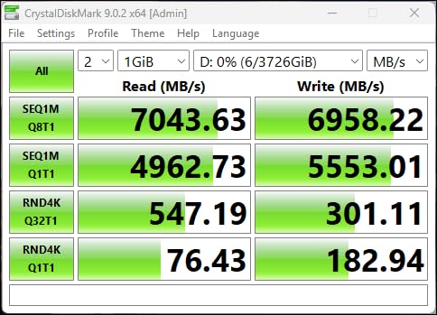 Crucial T500 PCIe Gen4 NVMe 2TB SSD, Up to 7,400MB/s, TLC NAND, Laptop & Desktop (PC) Compatible, for Creatives and Gamers, Solid State Drive, Includes 1Mo Adobe CC – CT2000T500SSD8 customer photo 1