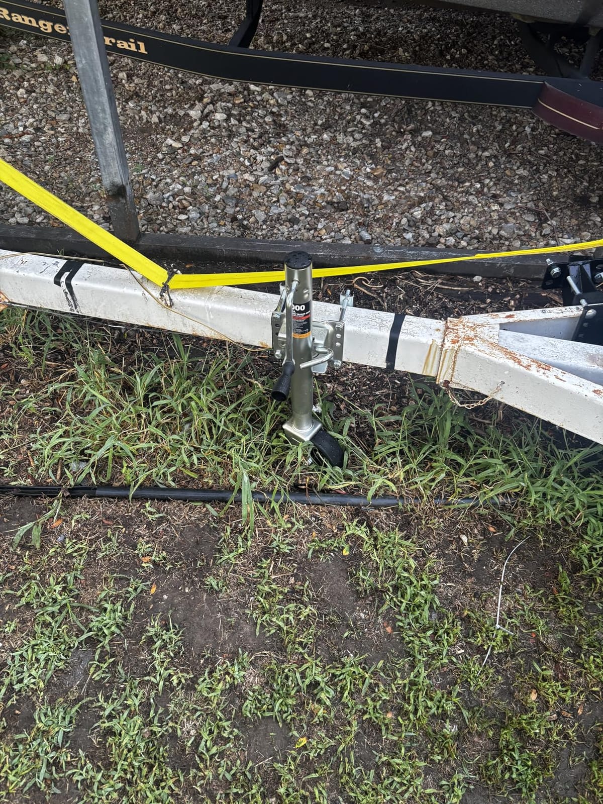 BIG RED Boat Trailer Jack with Wheel, 1000 lbs Swivel Boat Trailer Jack customer photo 1