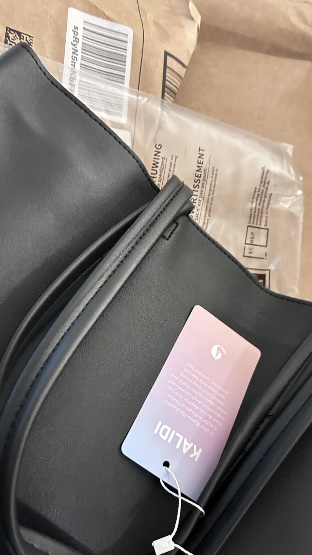 KALIDI Zip Tote customer photo 2