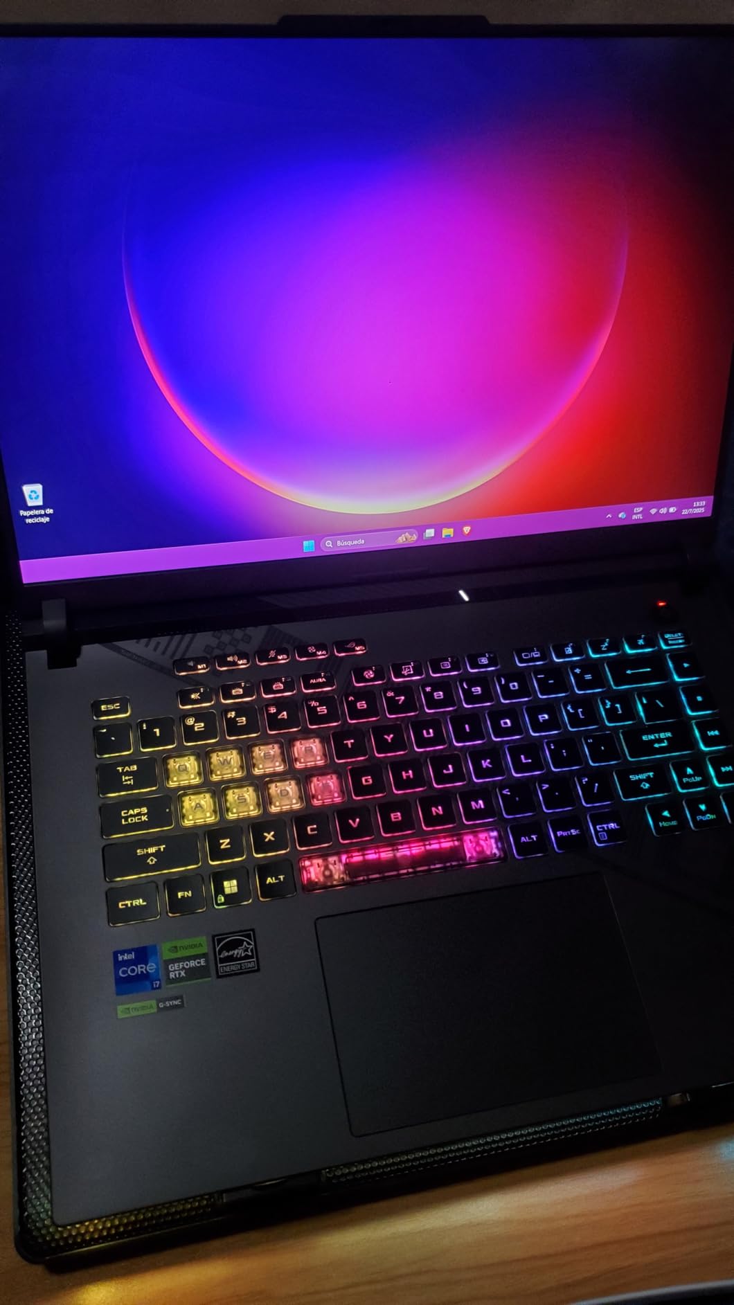 ASUS ROG Strix G16 Gaming Laptop, 165Hz Display, NVIDIA® GeForce RTX™ 4060, Intel Core i7-13650HX, 16GB DDR5, 1TB PCIe Gen4 SSD, Wi-Fi 6E, Windows 11, G614JV-AS74 customer photo 2