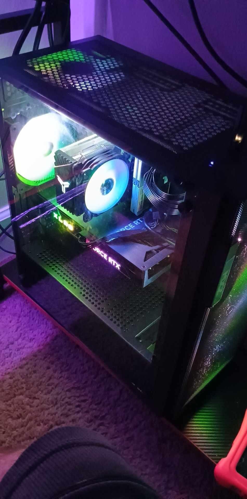 MXZ Gaming PC Desktop Computer,I5 12400F 4.4GHz,RTX4060,16GB DDR4 3200,NVME 500GB SSD,6RGB Fans,Win 11 Pro Ready(I5 12400F | RTX4060) customer photo 2