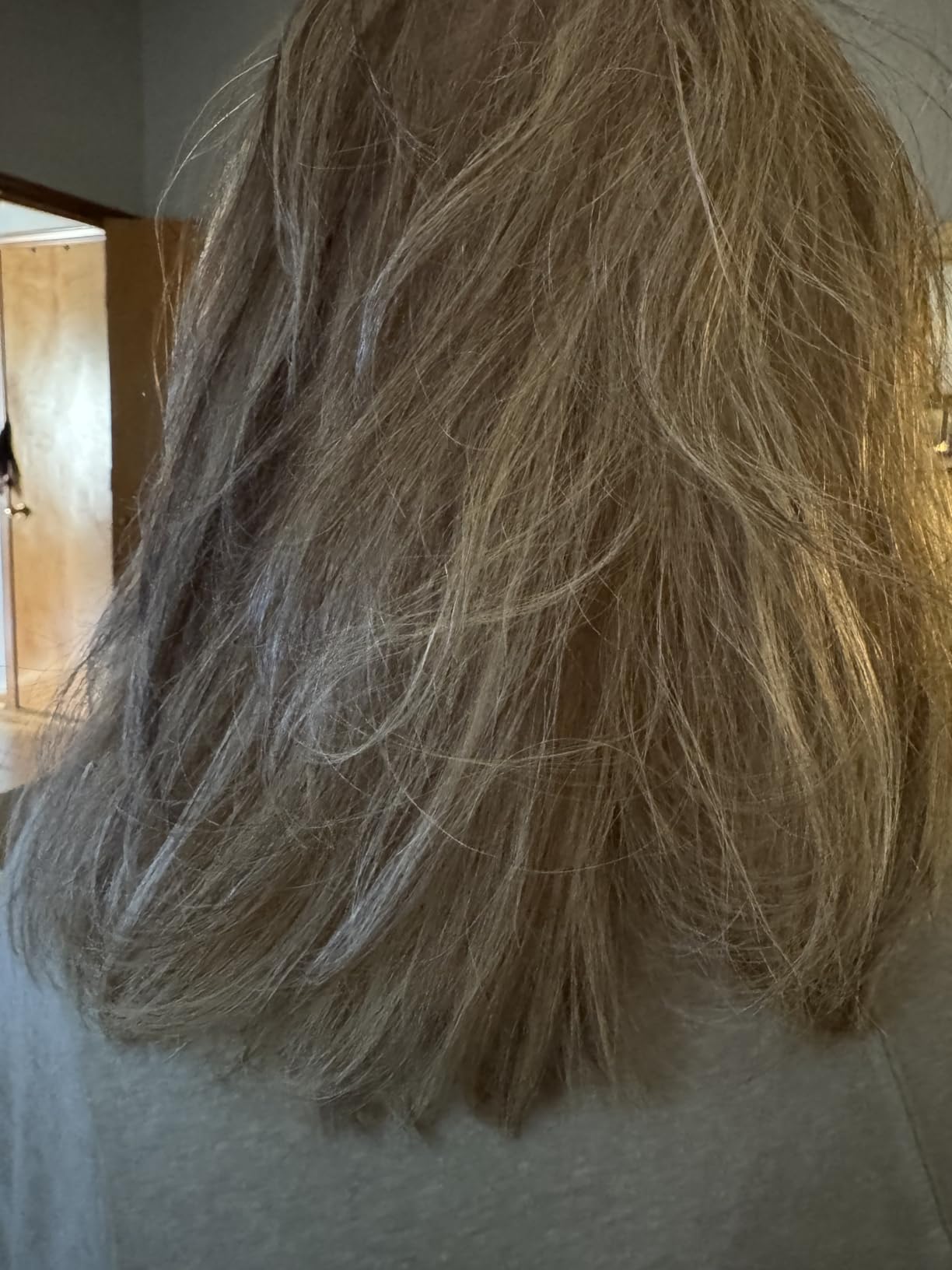 Hairitage Volumizing One Step Blow Dry Brush + Hair Dryer for Curling + Straightening - Ceramic Tourmaline Blowout Brush + Volumizer - Hair Styler for Smooth Shiny, Frizz-Free Styles - Matte Grey customer photo 2