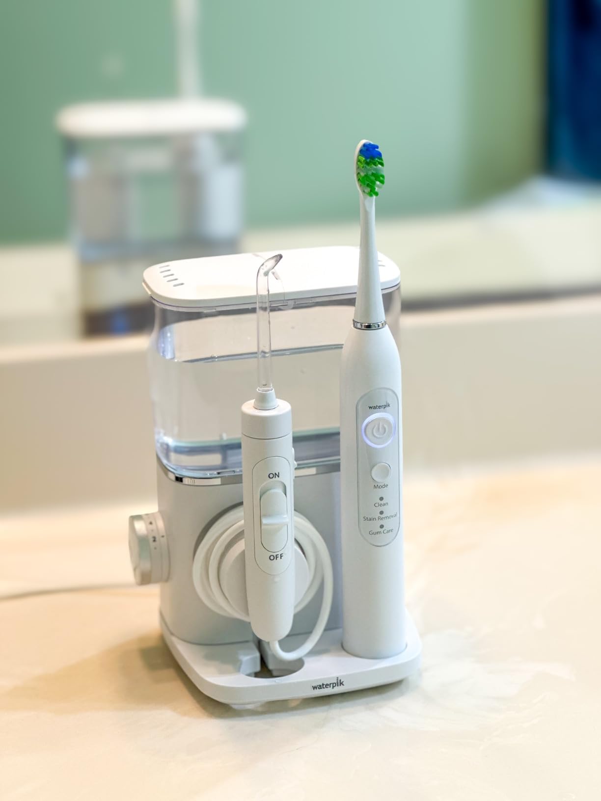 Waterpik Sensonic Complete Care Water Flosser & Electric Toothbrush Combo customer photo 2