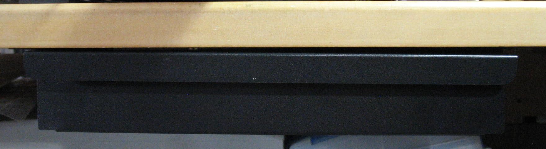 Under Desk Mounted Sliding Pull-out Drawer, W 15.3