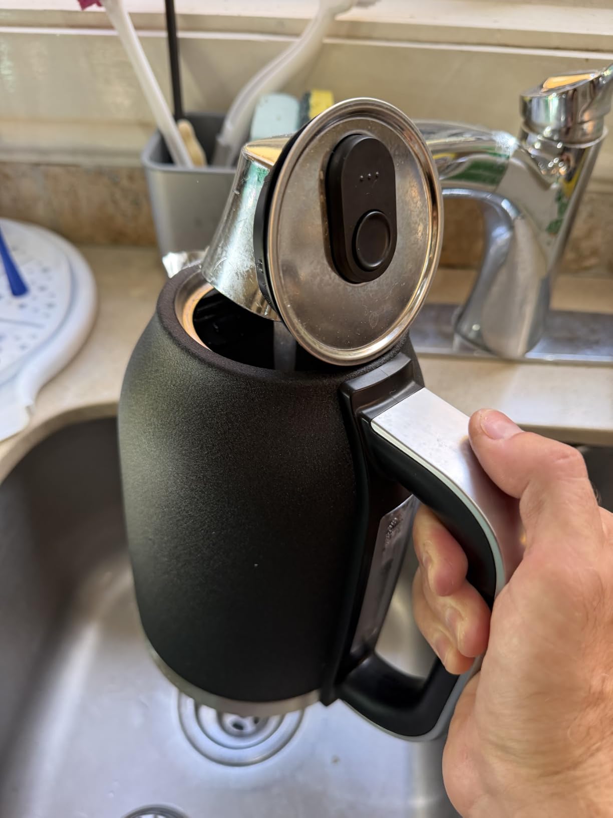 KitchenAid 1.7L Electric Kettle, Temp Control KEK1701, Empire Red customer photo 1