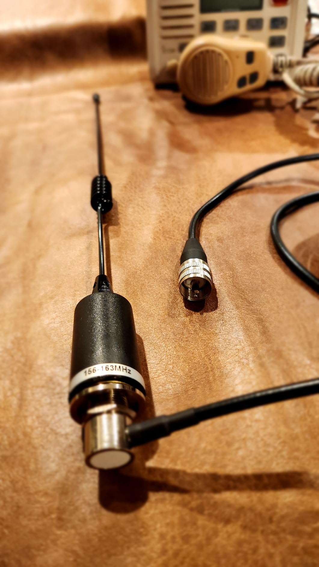 Long Range VHF Marine Radio Antenna 156-163MHz Antenna PL259 Connector with 16.5 Feet Low Loss Coaxial Cable for Midland Uniden Cobra Icom Yaesu Vertex Standard Marine Radio, Eifagur customer photo 2
