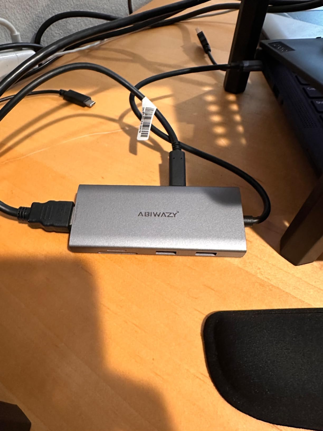USB C Docking Station Dual Monitor, ABIWAZY 15 in 1 Laptop Docking Station customer photo 1