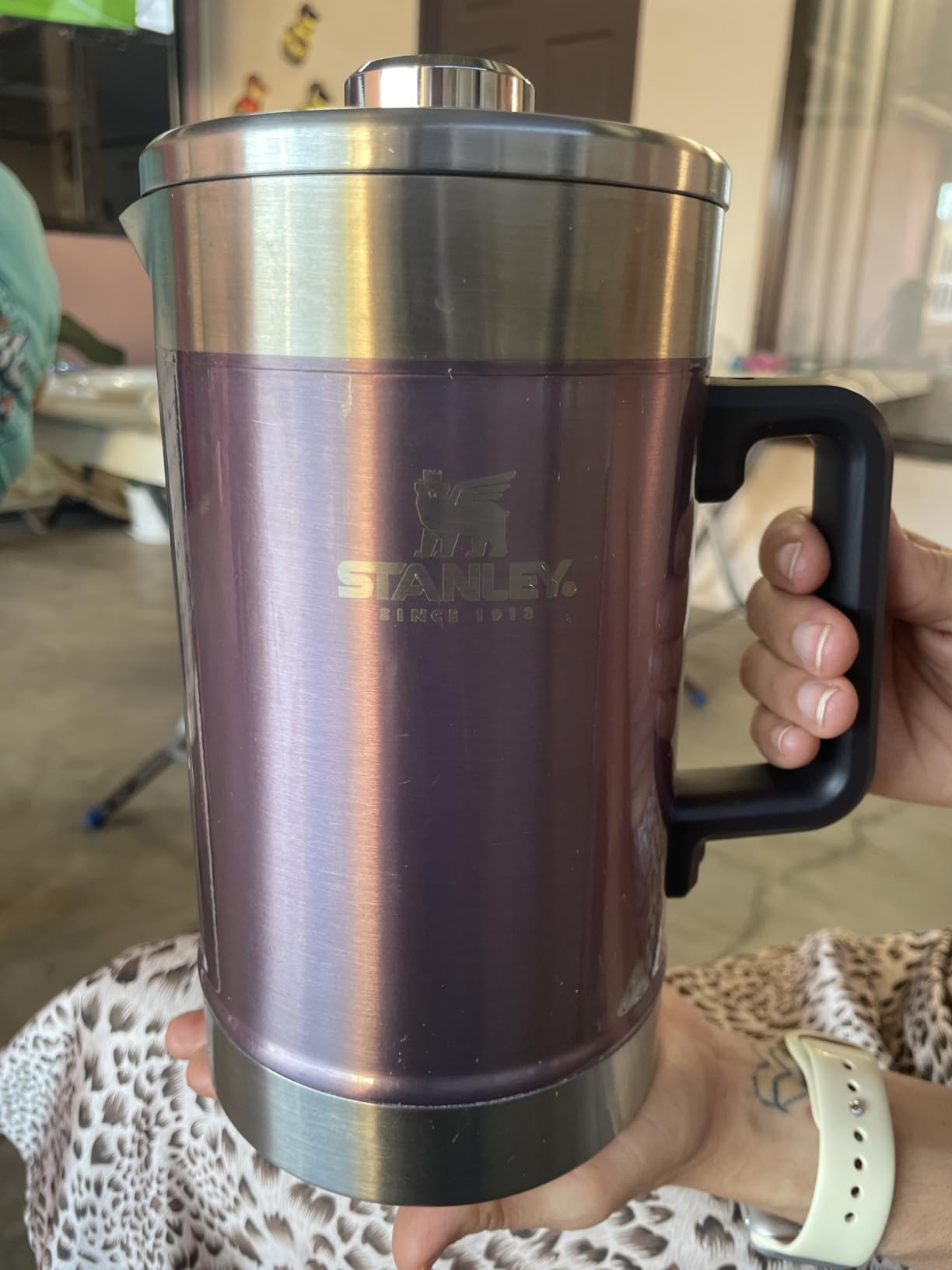 STANLEY Stay-Hot French Press, Black 2.0 customer photo 2