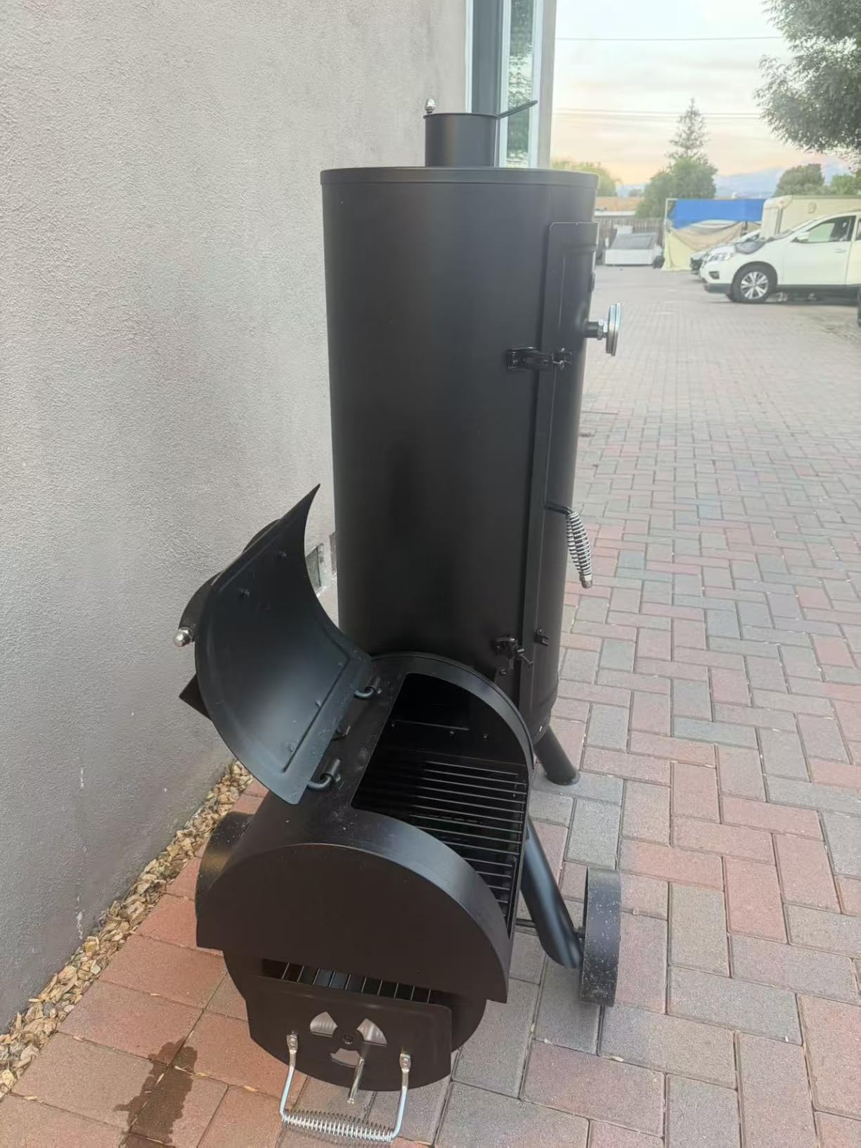 Captiva Designs Vertical Charcoal Smoker Grill Extra Large Barbecue Grill customer photo 1