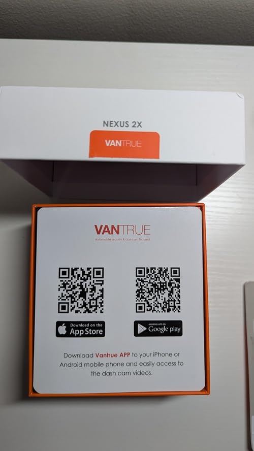 Vantrue N2X 2.7K Dash Cam Front and Inside, STARVIS 2 PlatePix Car Camera customer photo 1