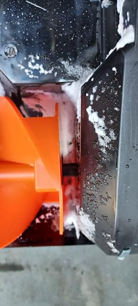 VOLTASK 48V Cordless Snow Blower, 48-Volt | 20-Inch Brushless Electric Snow Blower Cordless, Battery Snow Blower with Directional Plate & LED Lights (2 * 24V Battery & Dual Quick Charger Included) customer photo 2