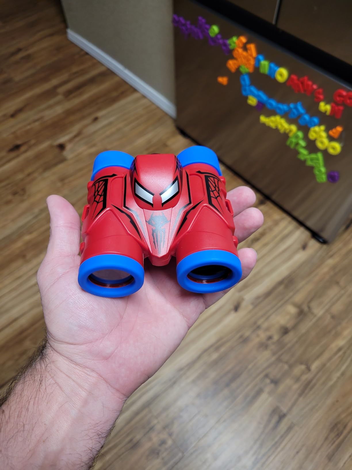 JovialToyz Binoculars for Kids Ages 3-8 Boy Binoculars Toys with Compass & Bird Watching Manual, Christmas Birthday Gifts for 3 4 5 6 7 8 Year Old Boys Girls Age 4-6 6-8 Toddler Outdoor Camping Toys customer photo 1
