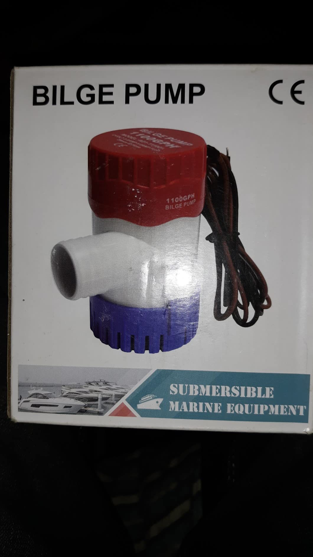 12V 1500 GPH Bilge Pump with Float Switch customer photo 2