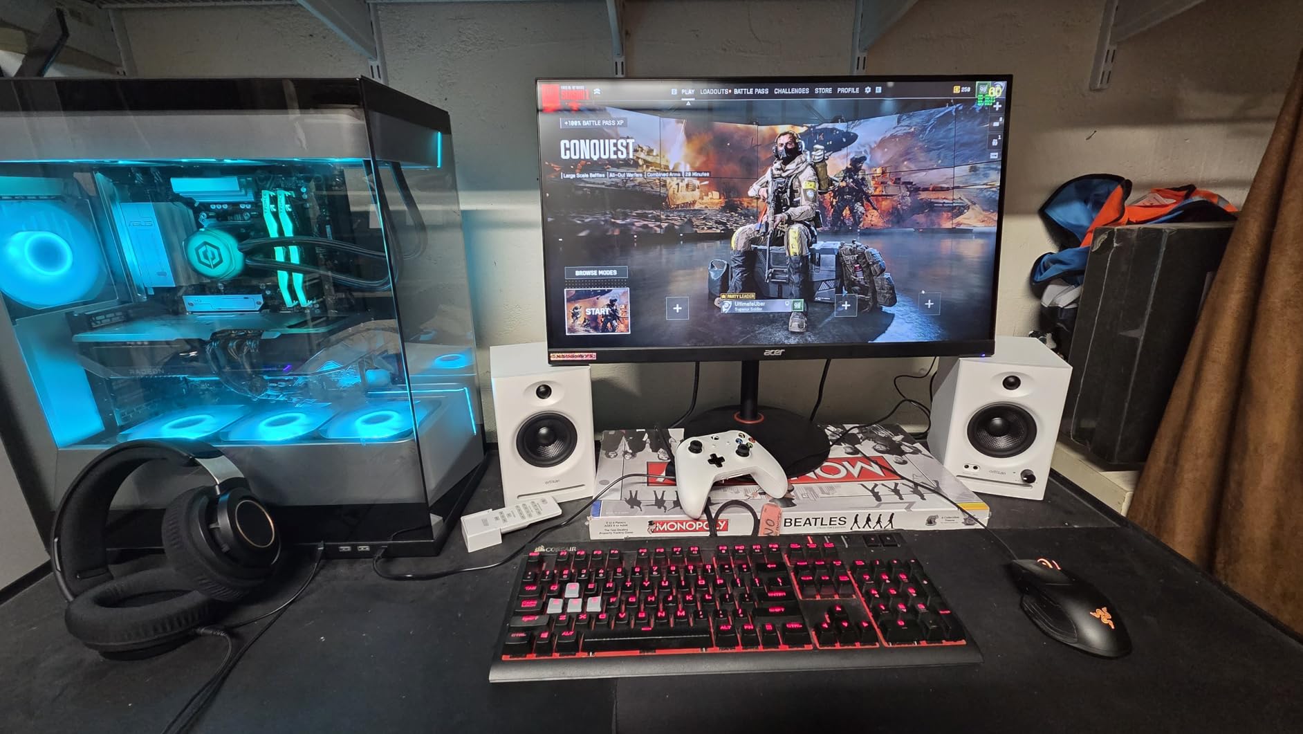 Ortizan C7 Powered Studio Monitors Pair with Bluetooth 5.3, White customer photo 2