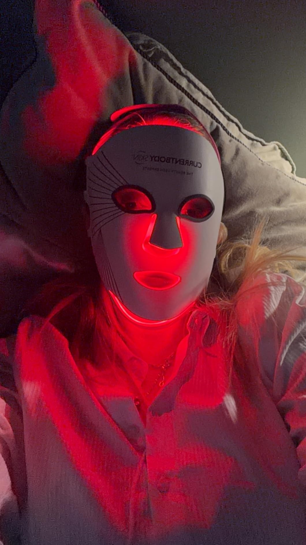 CurrentBody Red Light Therapy LED Face Mask: Series 2 customer photo 1