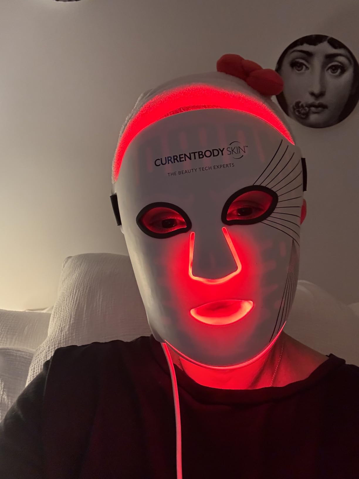 CurrentBody Red Light Therapy LED Face Mask: Series 2 customer photo 2