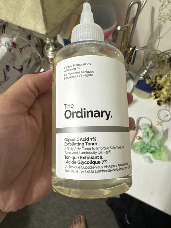 The Ordinary Glycolic Acid 7% Exfoliating Toner, Brightening and Smoothing Daily Toner for More Even-Looking Skin Tone customer photo 1