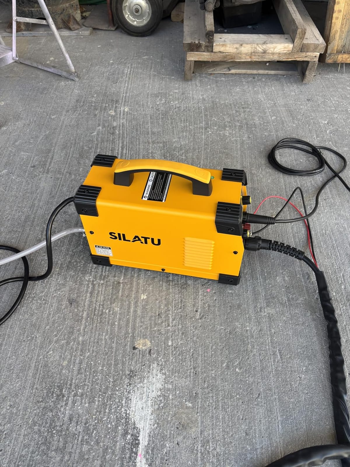 SILATU Plasma Cutter, 65A Non-Touch Pilot Arc, 110V/220V, 4/5'' Max Cut customer photo 1
