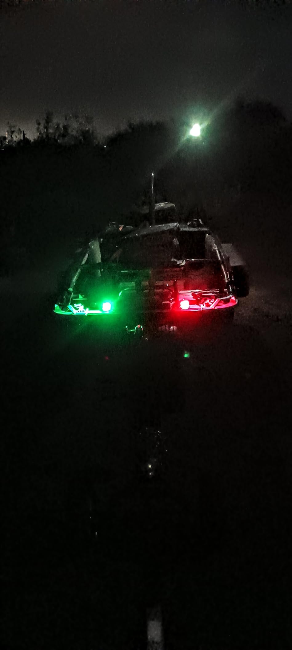 12 Inches Anchor Light Stern Light, White Navigation Lights for Boats LED Waterproof IP67, Fold Down Rear Boat Lights for Marine, Pontoon, Jon Boat, Small Boats (12-24V) customer photo 1