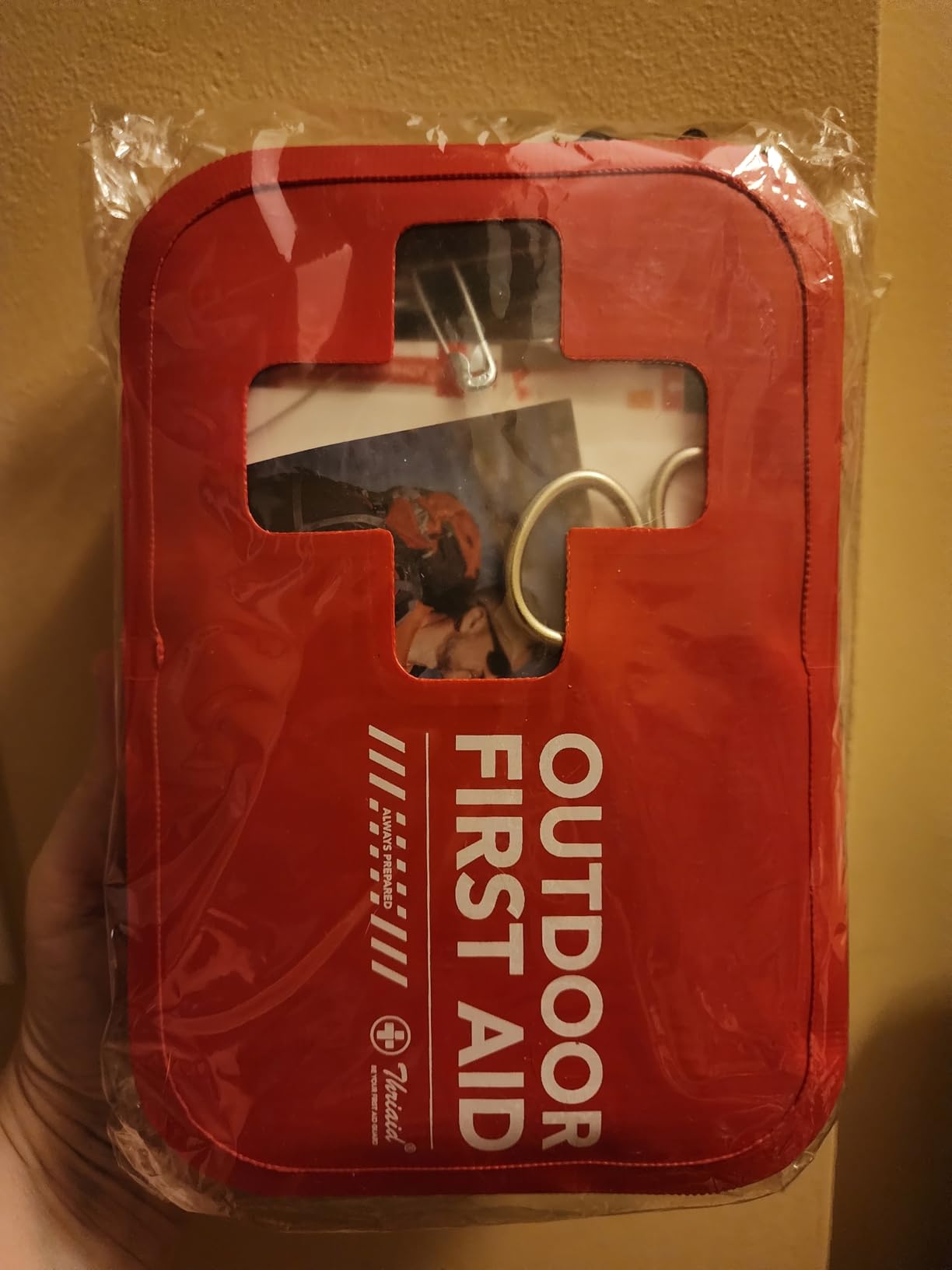 152 PCS Waterproof First Aid Kit, Portable Small Boat Dry Bag Bug Out Bags, Emergency Kit Ideal for Boating, Camping, Fishing, Kayaking, Floating, Red customer photo 2