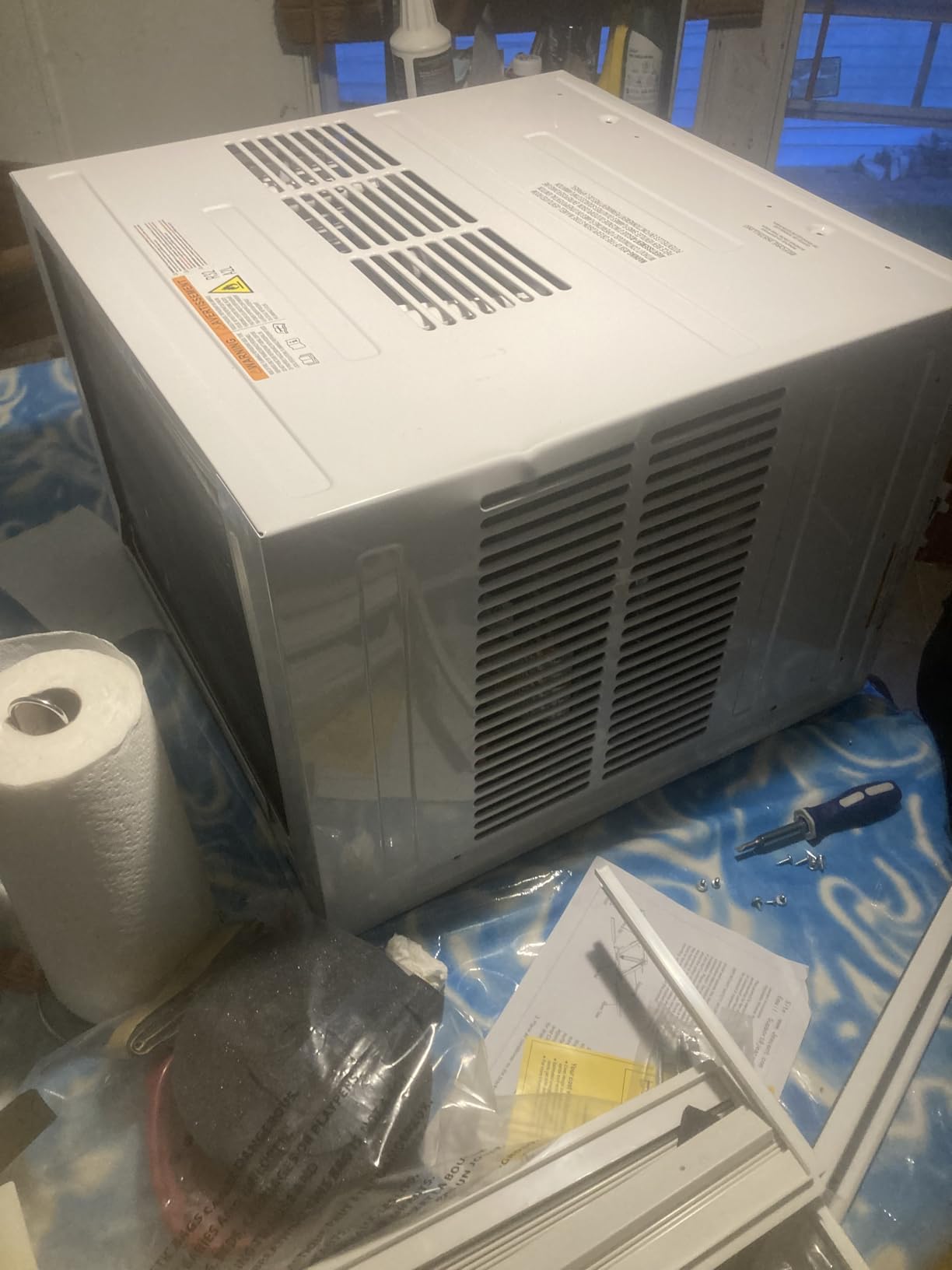 ROVSUN Smart 18000BTU Window Air Conditioner with WiFi, Energy Saving Window AC Unit with Remote & App Control & Timer Function & Easy Install Kit, for Rooms up to 1000 Square Feet, 230V/60Hz, White customer photo 2