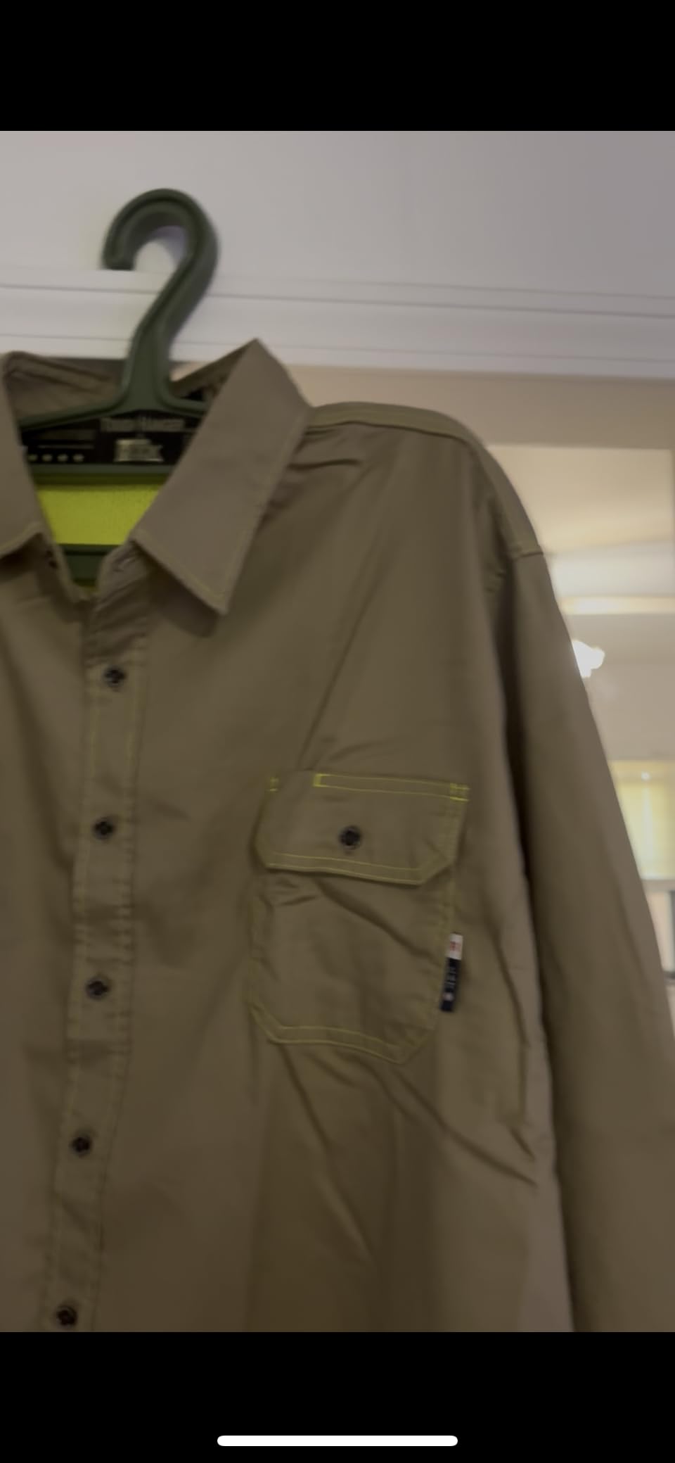 BOCOMAL Mens FR Shirt for Summer Lightweight Vented Mesh Button Down Shirts customer photo 1