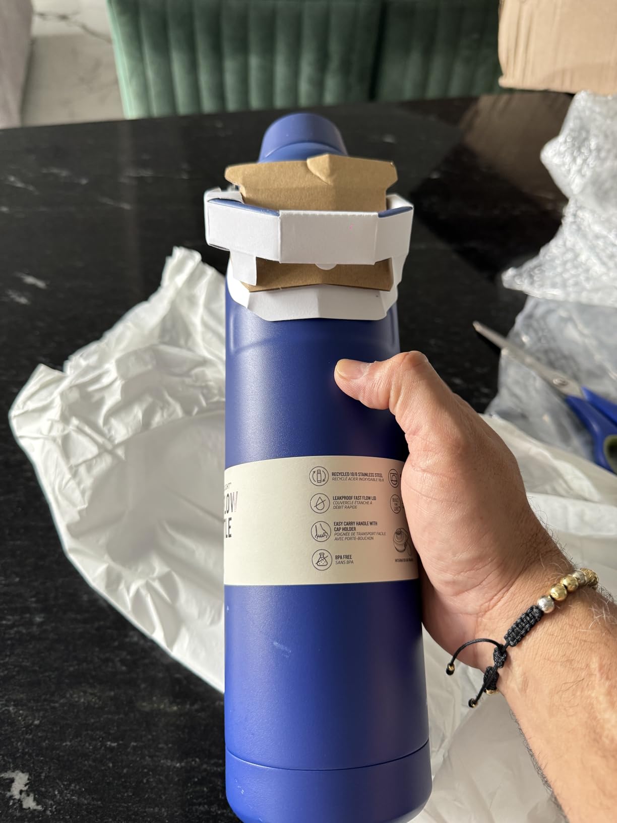STANLEY IceFlow Fast Flow Bottle, 24 oz, Rose Quartz customer photo 1