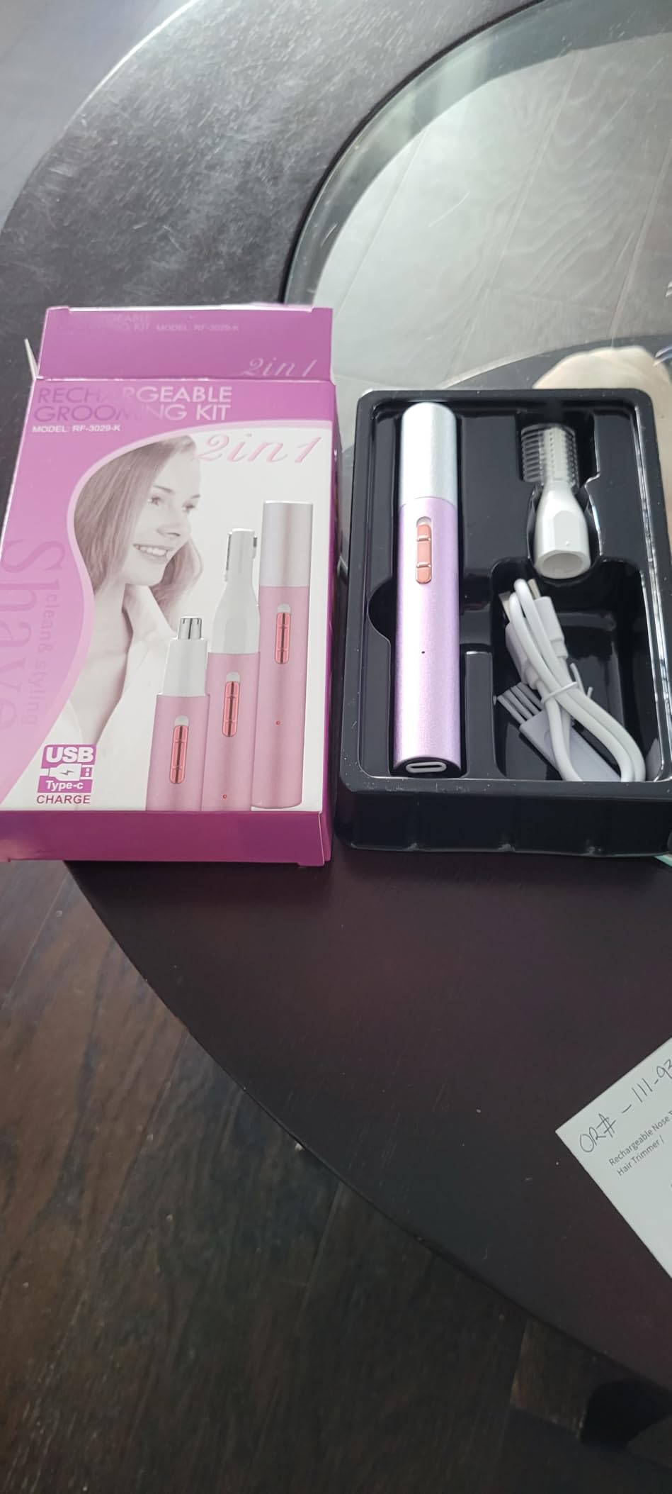 Yunmiss 2026 Rechargeable Nose and Ear Hair Trimmer for Women Men ,Painless Facial and Eyebrow Hair Remover, Dual-Edge Blades, IPX7 Waterproof, Compact and Portable Electric Clipper forTravel customer photo 1