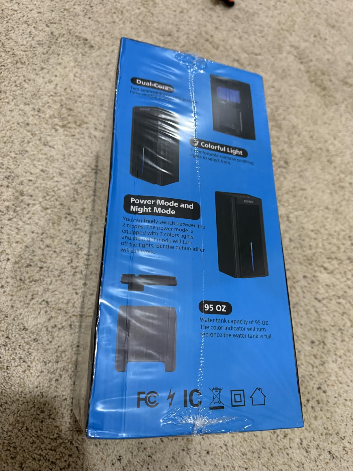 BEDRED Dehumidifier, 95Oz Dehumidifier for Home 1000 Sq.Ft customer photo 1