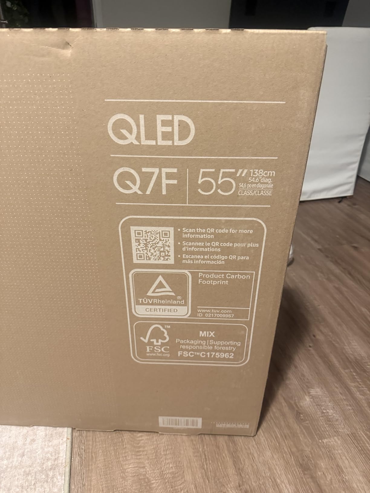 Samsung Q7F 43-inch customer photo 1