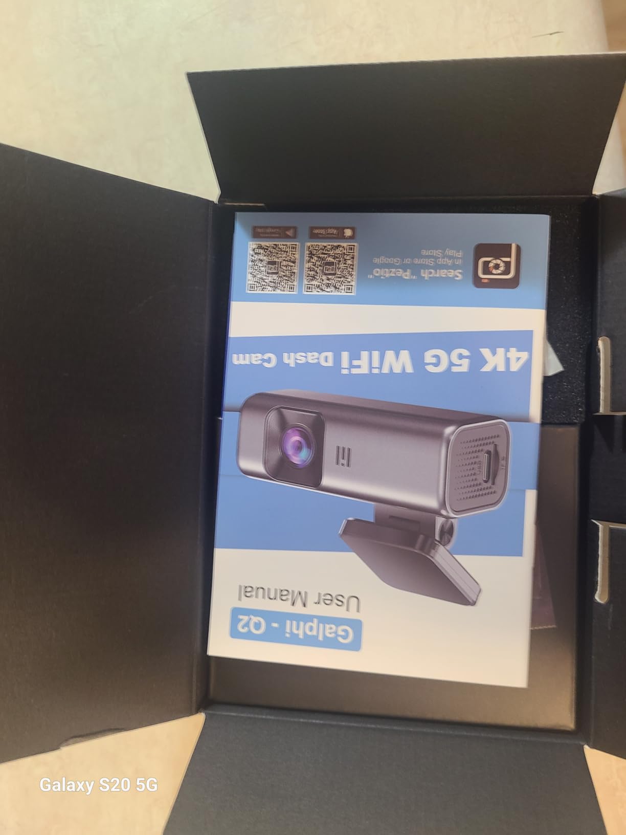 galphi 4K Dash Cam Front, 5GHz WiFi, 32GB Card Included, Mini Dashcam customer photo 2