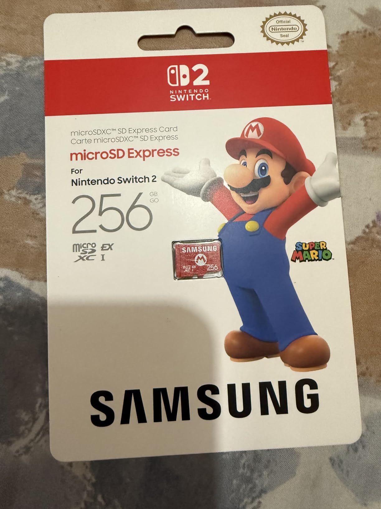 Samsung microSD Express Card – 256GB for Nintendo Switch™ 2 customer photo 1