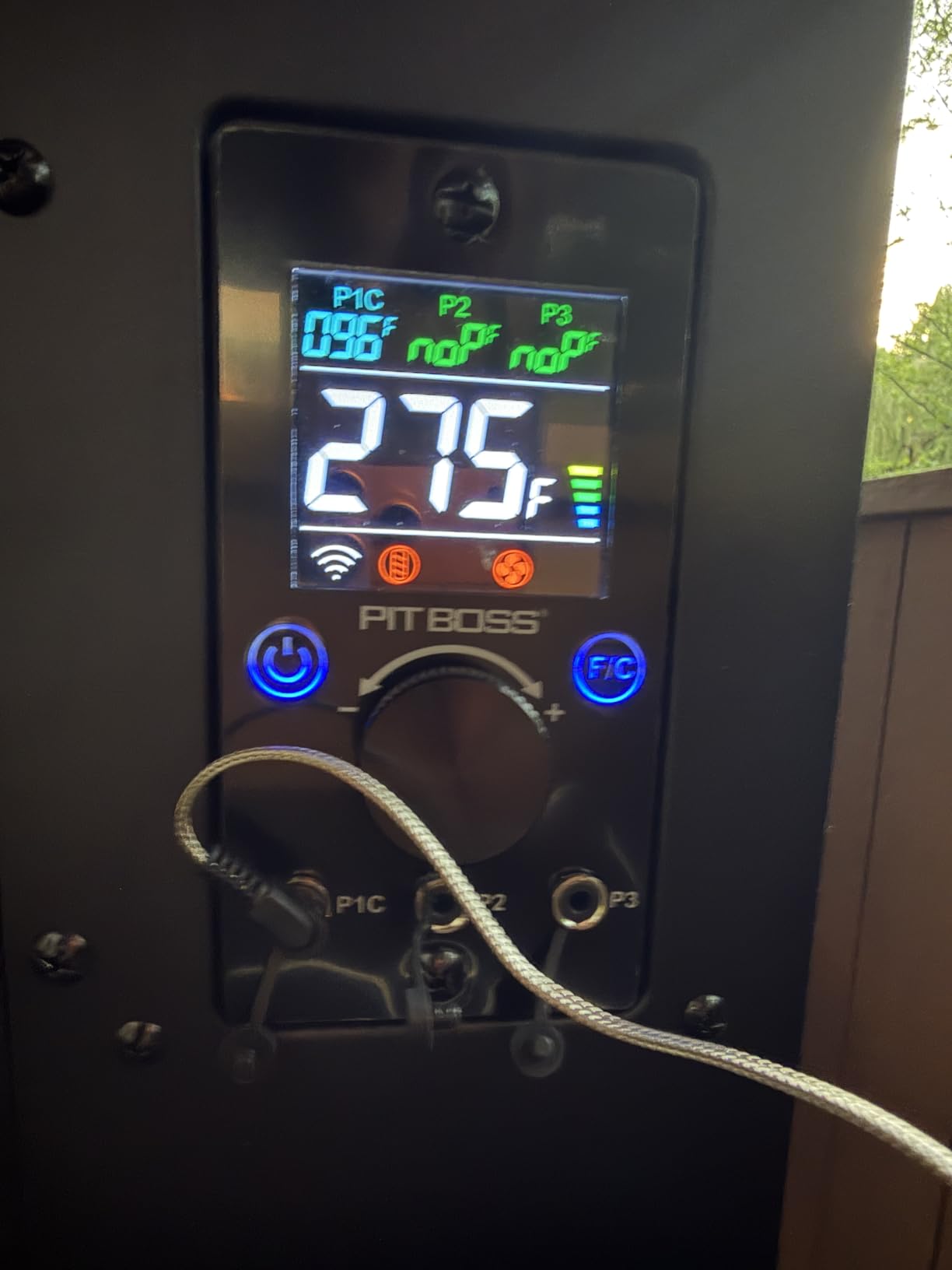 Pit Boss Navigator 6-Series WiFi & Bluetooth Wood Pellet Vertical Smoker with LCD Digital Controller, 2,224-Sq. In. 5-Rack Cooking Space, 130°F to 420°F TempRange, Meat Probe, 75 lb. Pellet Hopper customer photo 2