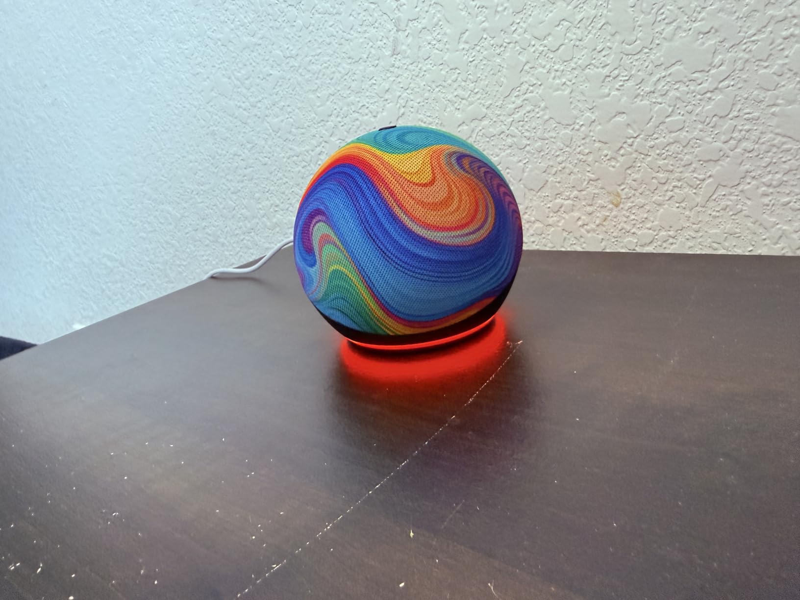 Amazon Echo Dot Kids (newest model), Smart speaker to enjoy age-appropriate audiobooks, sleep routines and Alexa+ experiences to create and learn, Stardust design customer photo 1