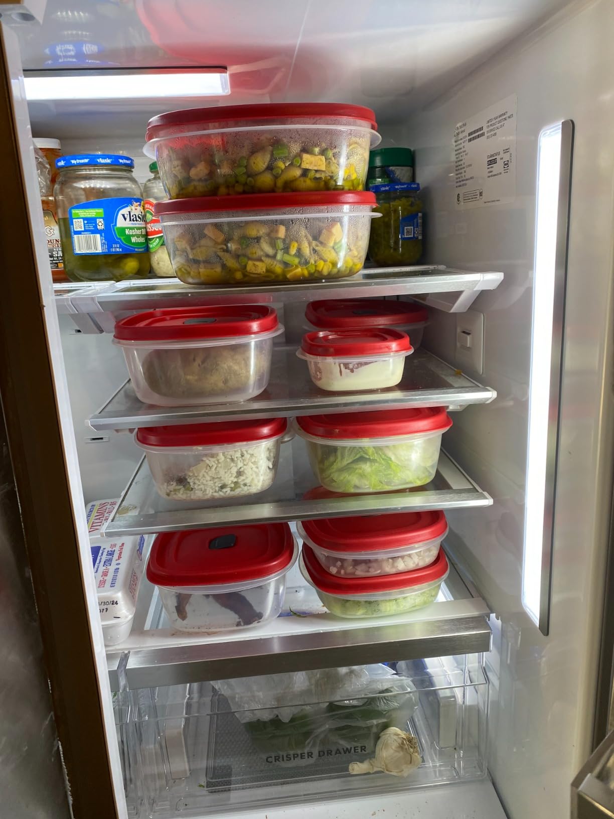 Rubbermaid EasyStore Containers, 44-Piece Set, Food Storage Containers with Lids customer photo 2