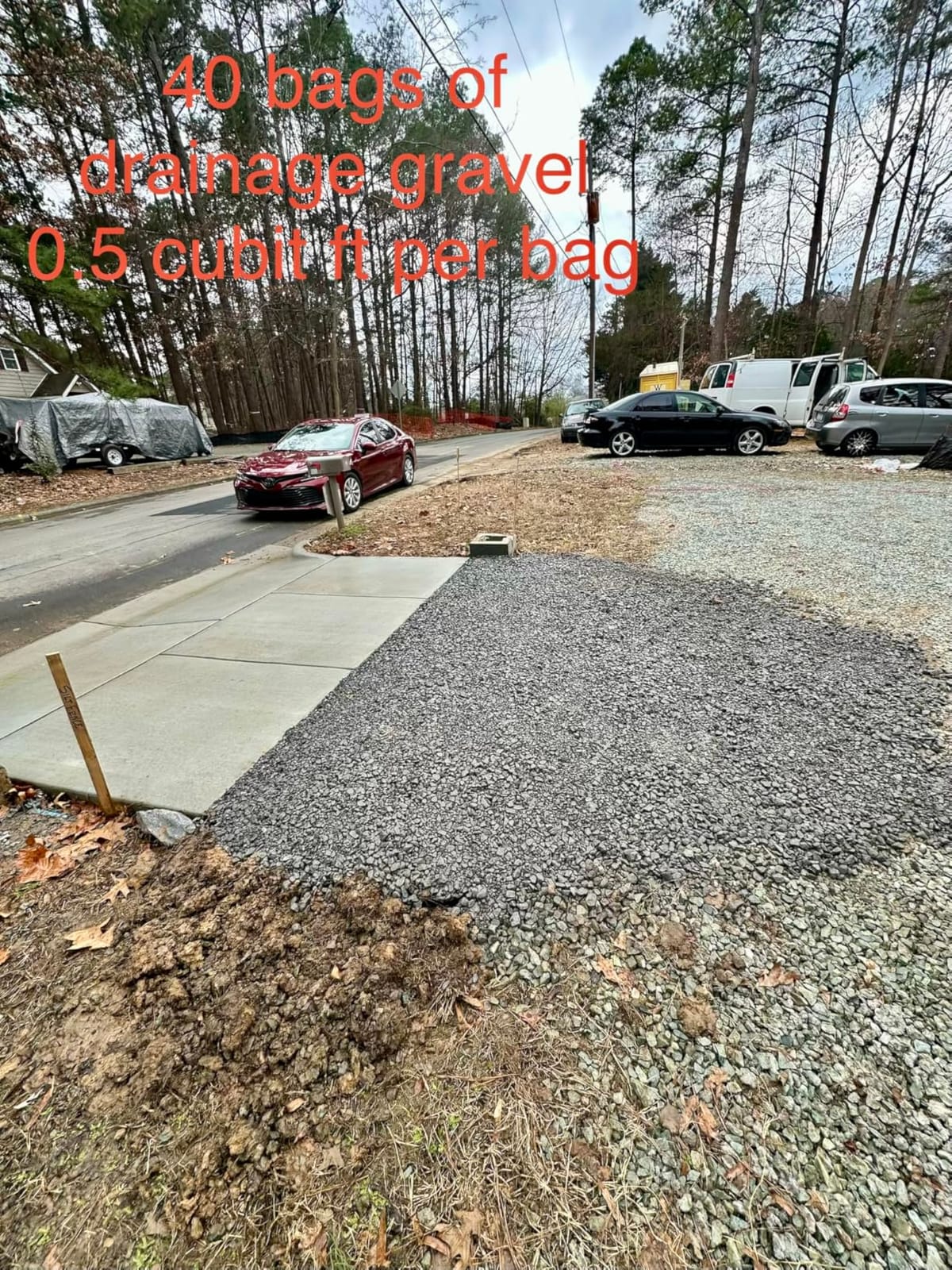 40FT Gravel Grid for Driveway –HDPE Geocell Ground Stabilizer customer photo 1